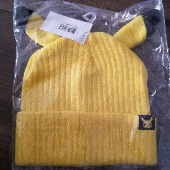 Pokemon Pickachu Knit Beanie / Toque / Hat - Picture 1 of 4